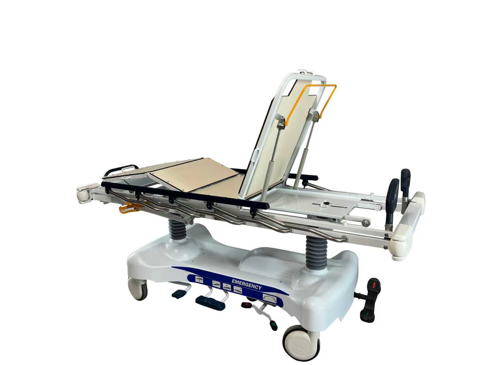 Full body X-RAY Radiolucent Hydraulic Patient Stretcher