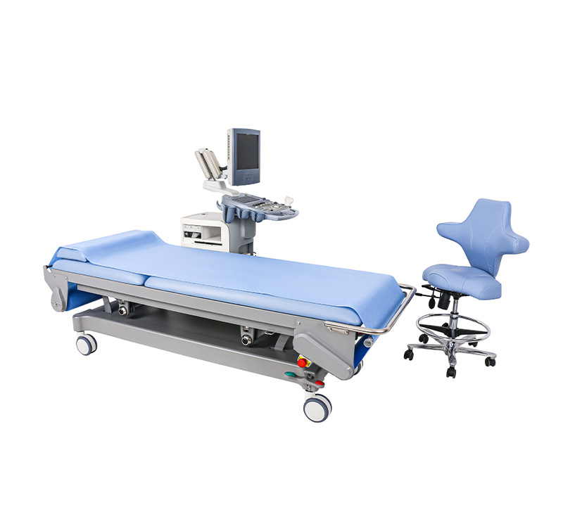 Ultrasound electric examination bed
