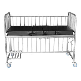 Manual Two Function Pediatric Stainless steel Bed