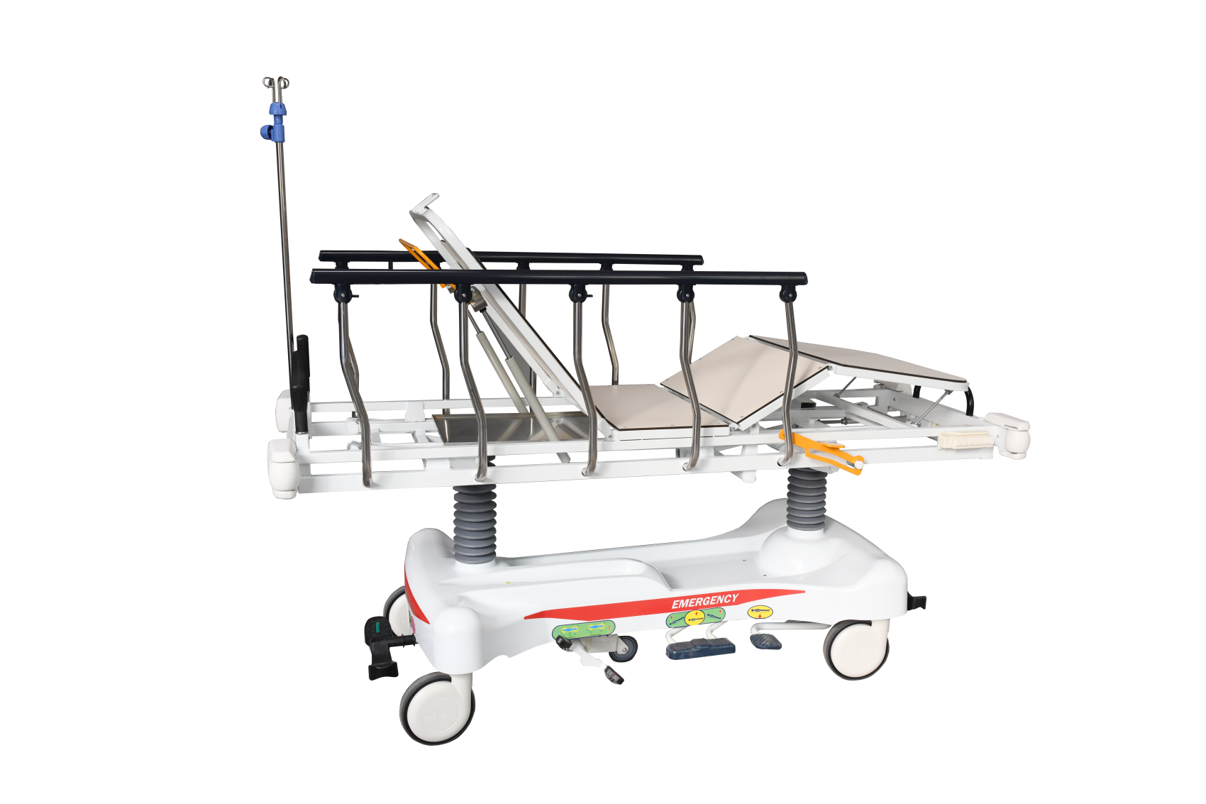 Full body X-RAY Radiolucent Hydraulic Patient Stretcher - Image 10