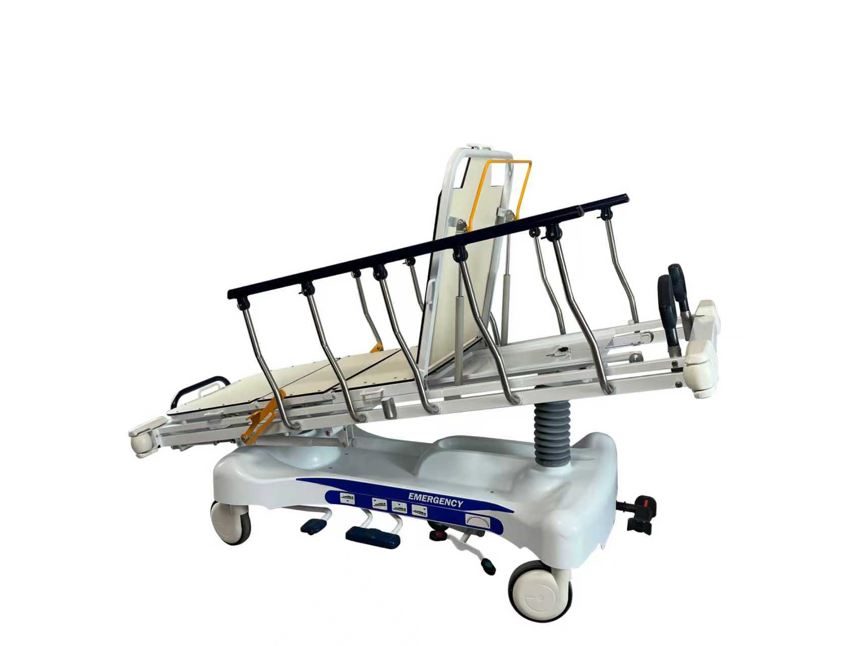 Full body X-RAY Radiolucent Hydraulic Patient Stretcher - Image 2