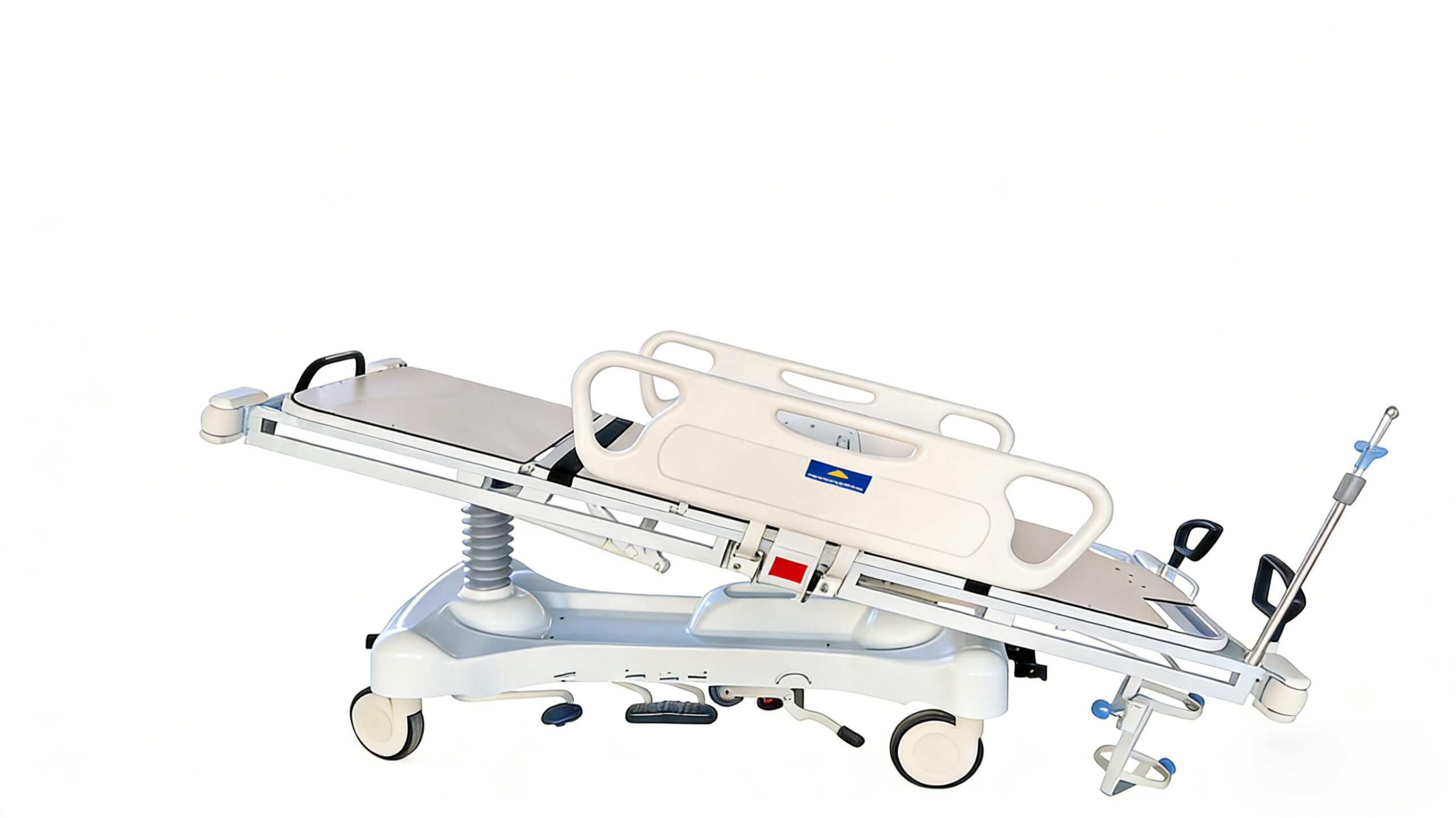 ABS Side Railing Radiolucent Hydraulic Patient Stretcher - Image 2