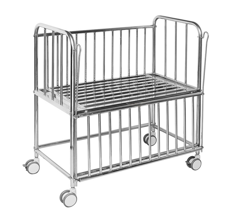 Stainless Steel Baby Bassinet - Image 2