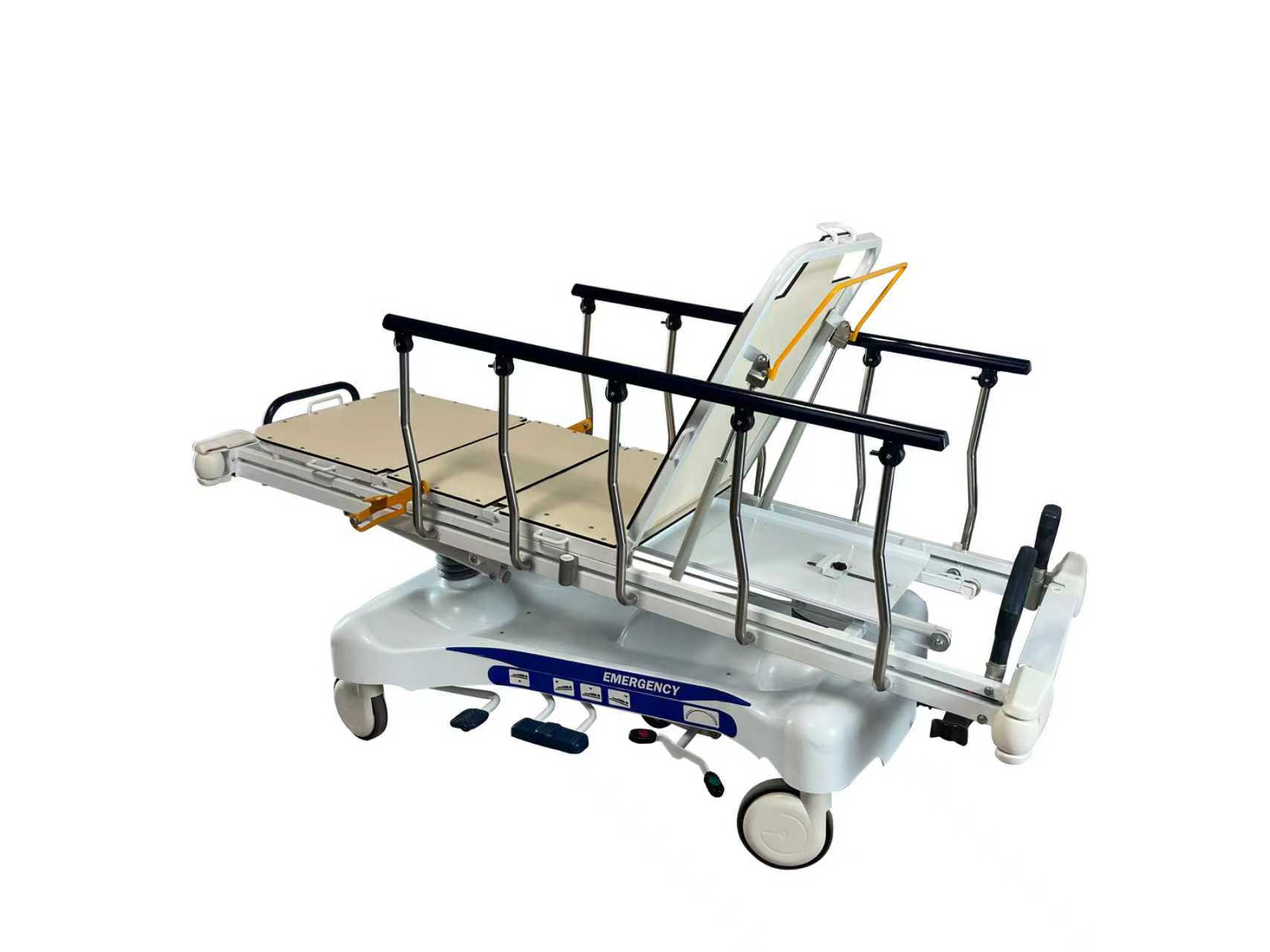 Full body X-RAY Radiolucent Hydraulic Patient Stretcher - Image 3