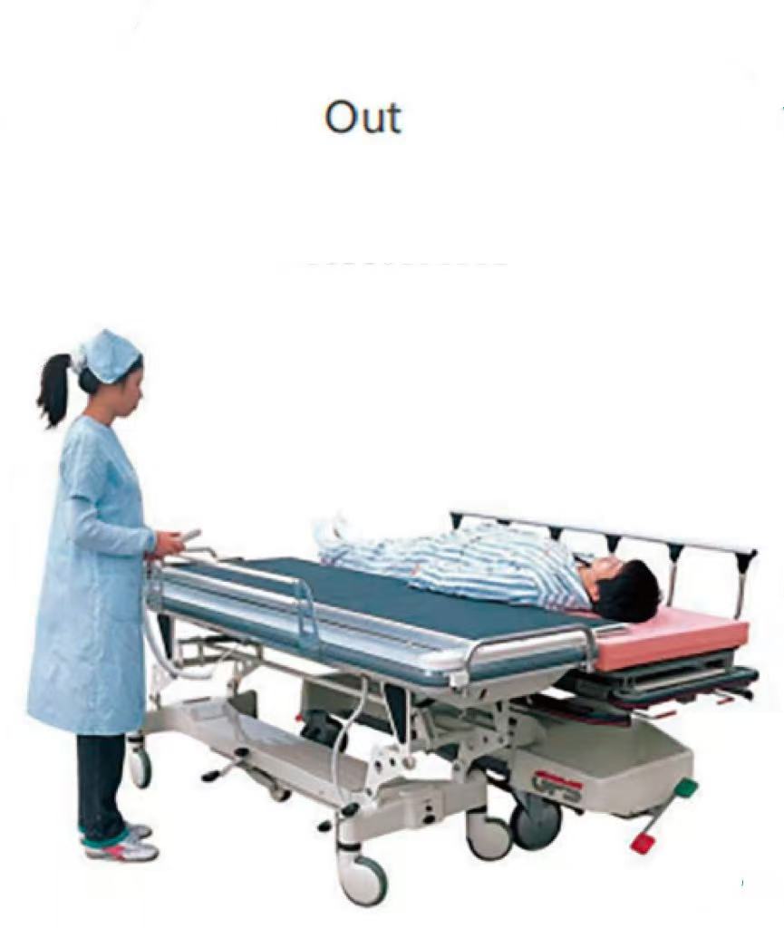 Electronic Move Patient Transfer Robot With Stretcher Trolley - Image 4