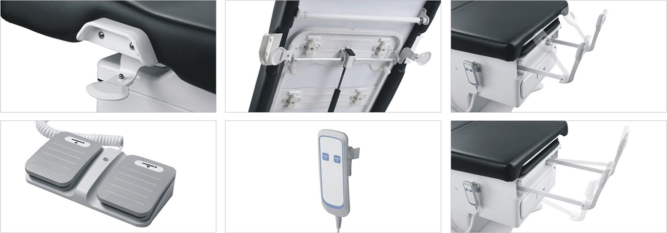 Mechanical gynecological examination table - Image 4