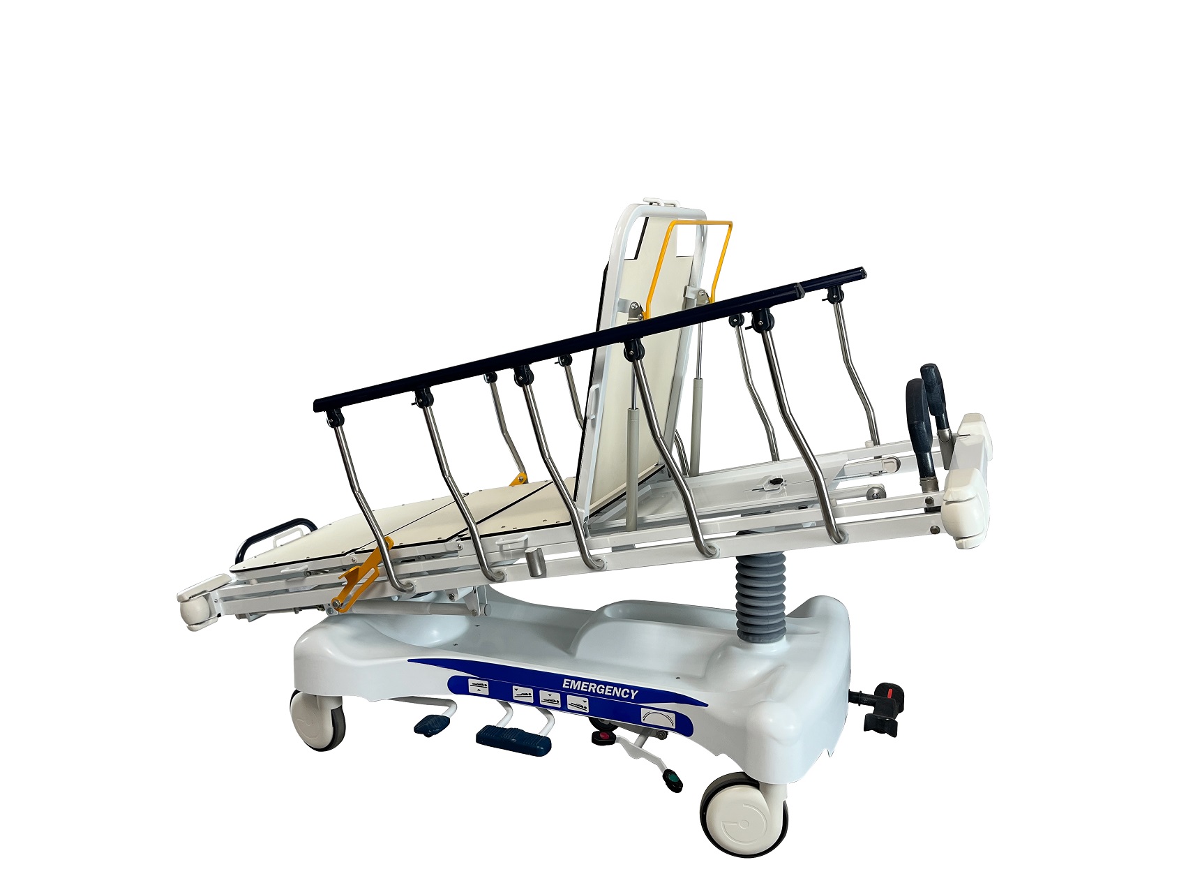 Full body X-RAY Radiolucent Hydraulic Patient Stretcher - Image 6