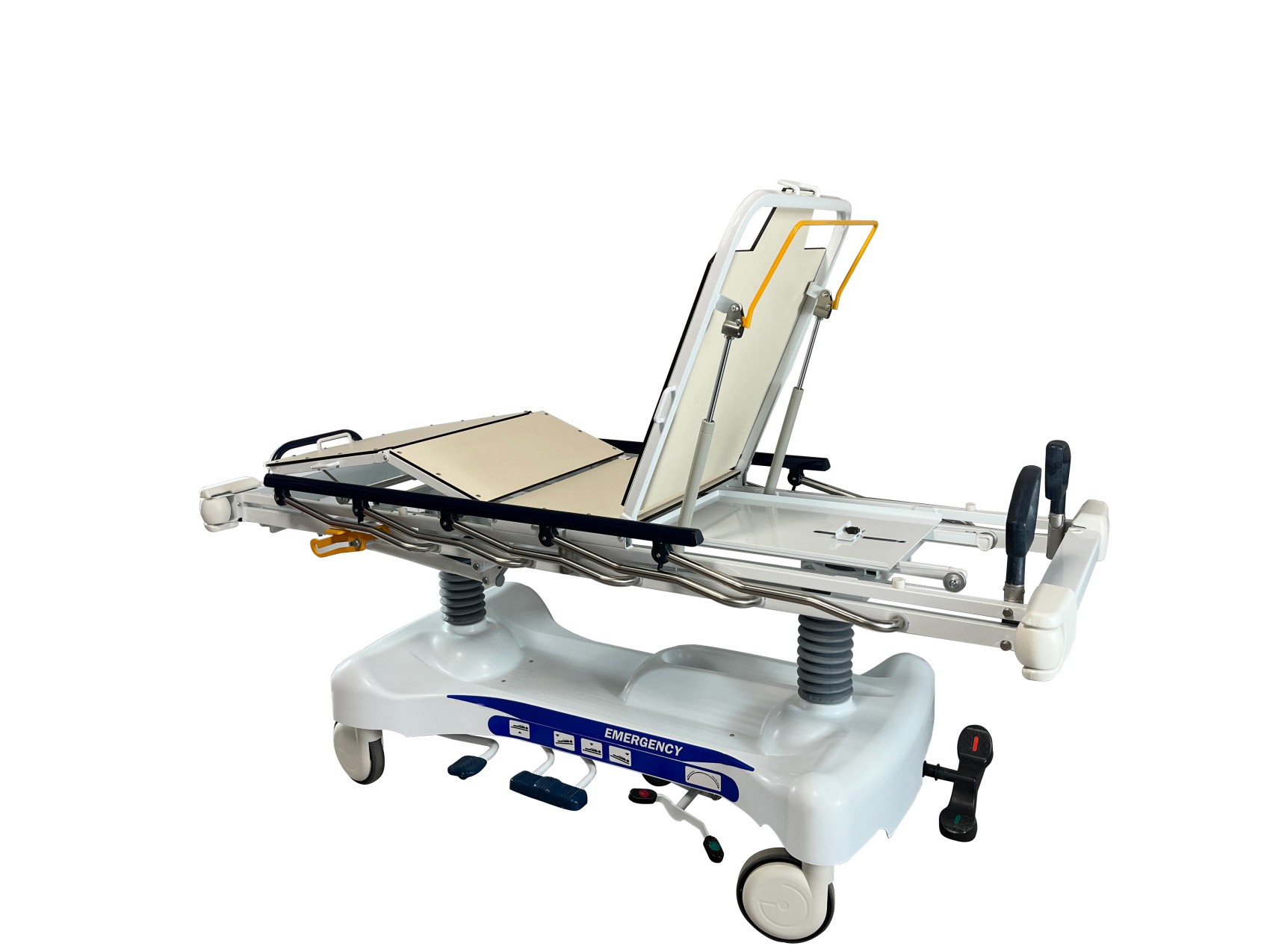 Full body X-RAY Radiolucent Hydraulic Patient Stretcher - Image 7
