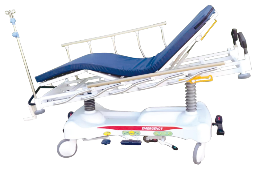 Full body X-RAY Radiolucent Hydraulic Patient Stretcher - Image 9