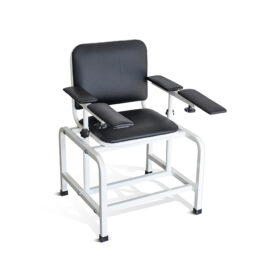 Lab Series Padded Blood Draw Chair with Flip Arm