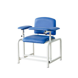 Padded Blood Drawing Chair with Padded Arms