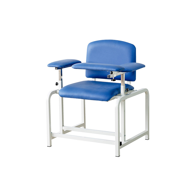 Padded Blood Drawing Chair with Padded Arms