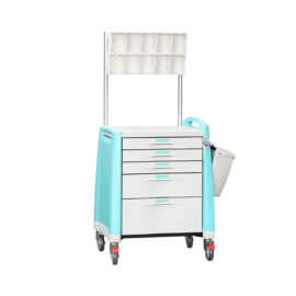 Anesthesia Cart With Multi Bin Organizer