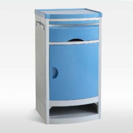 Bedside cabinet with shoe rack