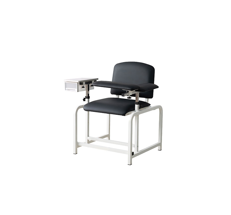 Manual Phlebotomy Chair With Armrest - Image 2