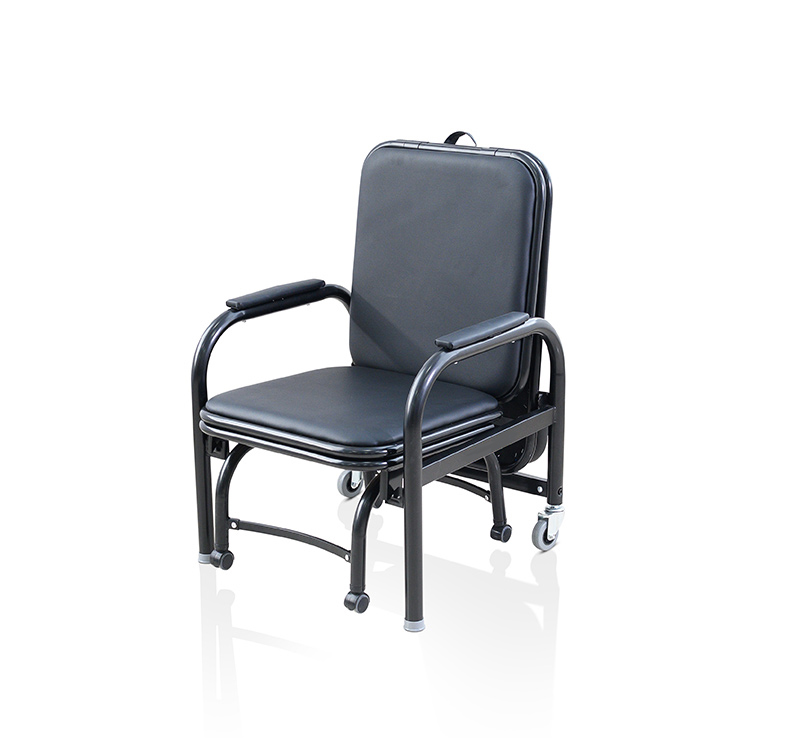 Folding Hospital Furniture Sleeper Chairs - Image 3