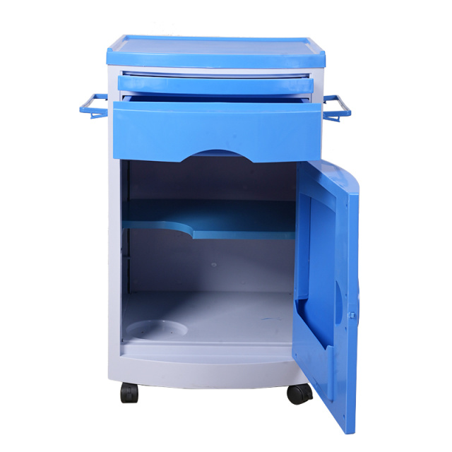 Hospital Blue Bedside Cabinet - Image 2