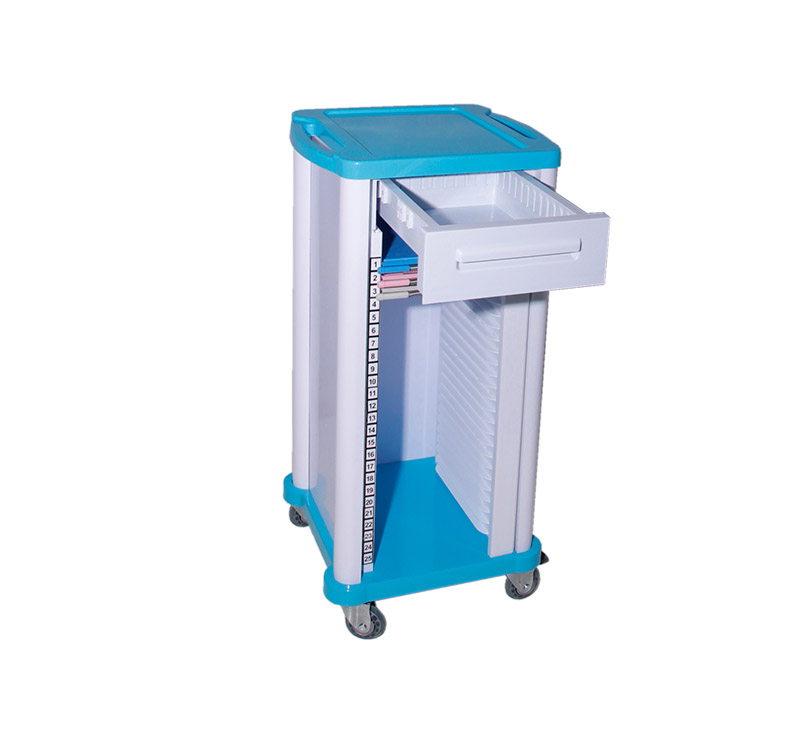 25 partitionsMedical Patient Record Trolley - Image 2