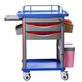 Red Clinical Treament Trolley