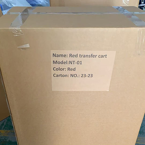 Red Clinical Treament Trolley - Image 2