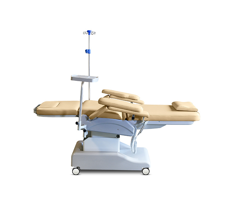 Comfortable Outpatient Dialysis Chair On Wheels - Image 3