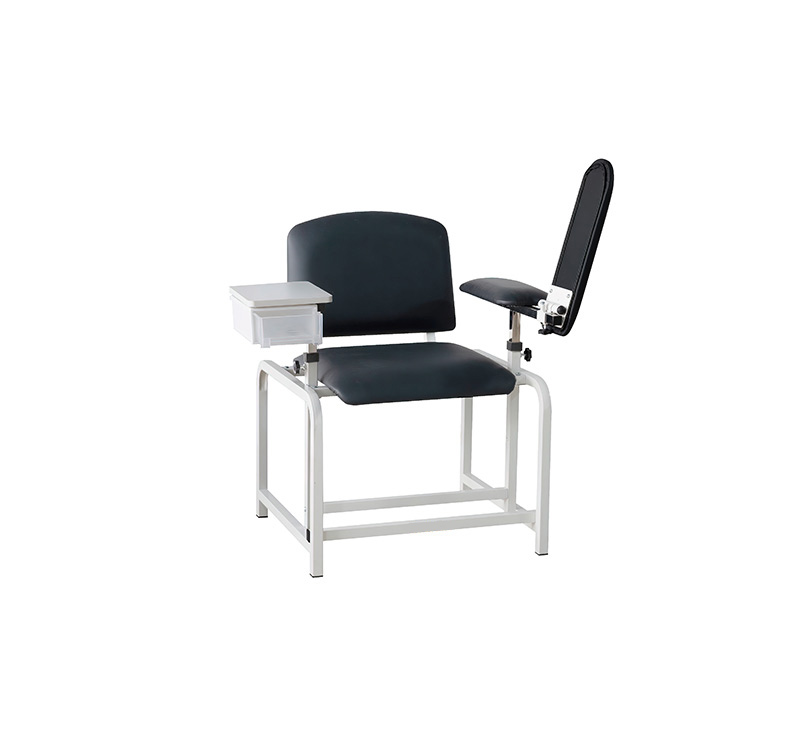 Manual Phlebotomy Chair With Armrest - Image 3