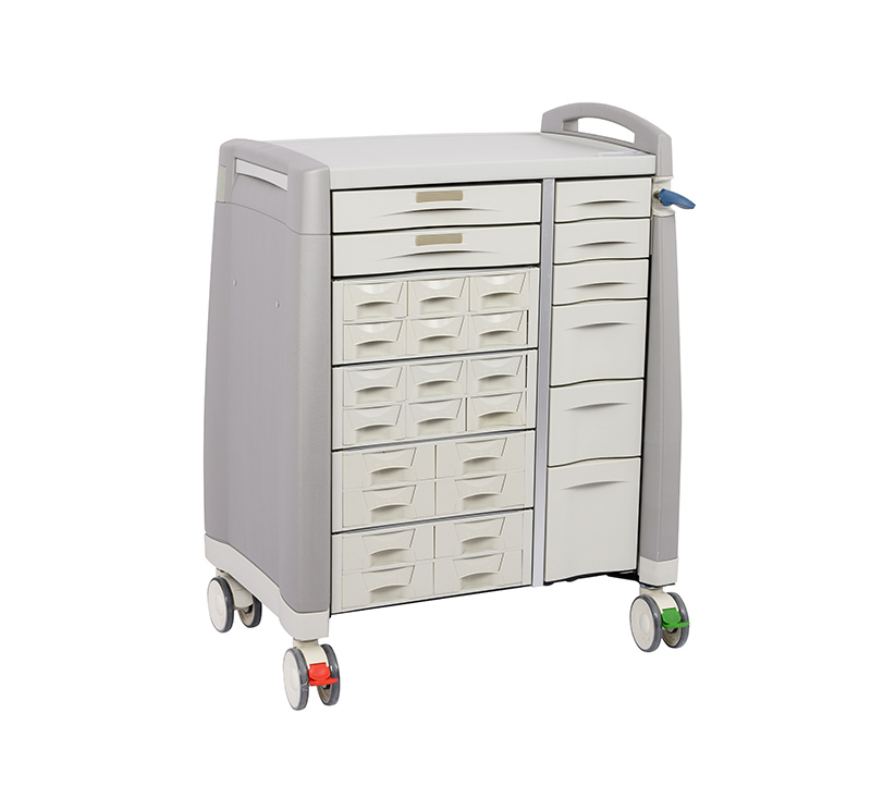 Locking Medication Cart with Bin Cassette - Image 4