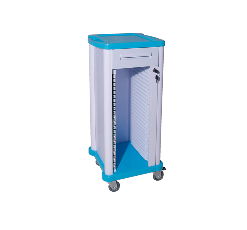 25 partitionsMedical Patient Record Trolley - Image 3