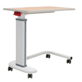 Wooden Top Overbed Table