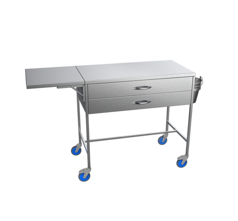Plaster Trolley With Shelf And Bucket