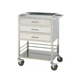 Medicine Trolley With Push Handle