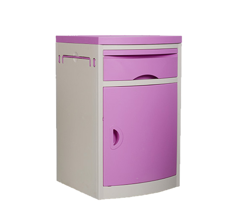 Hospital Blue Bedside Cabinet - Image 6