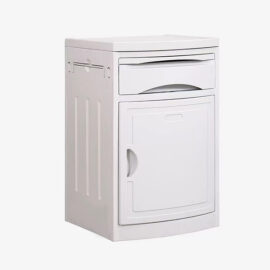 White ABS Bedside Cabinet