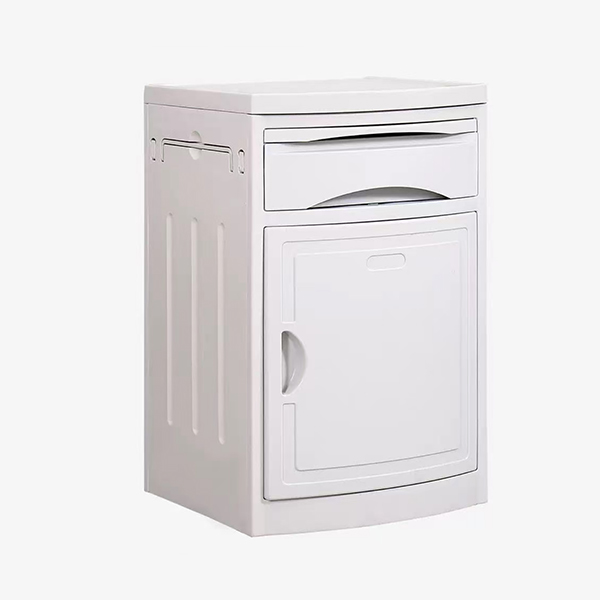 White ABS Bedside Cabinet